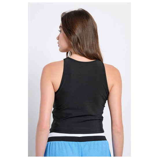 Bodytalk Γυναικεία αμάνικη μπλούζα Crop Top